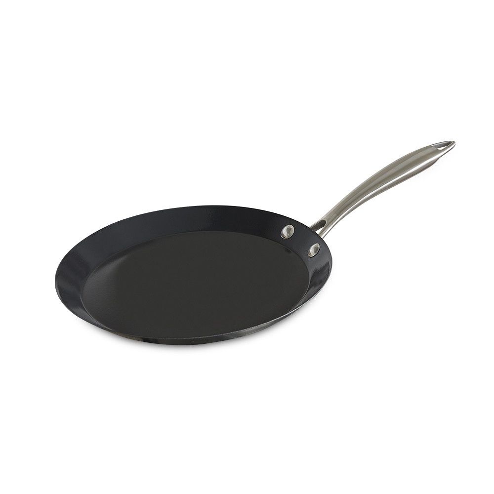 TRADITIONAL FRENCH STEEL CREPE PAN 10&quot;