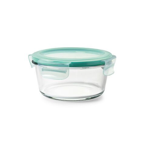 GG 2CUP SMART SEAL ROUND GLASS CONTAINER