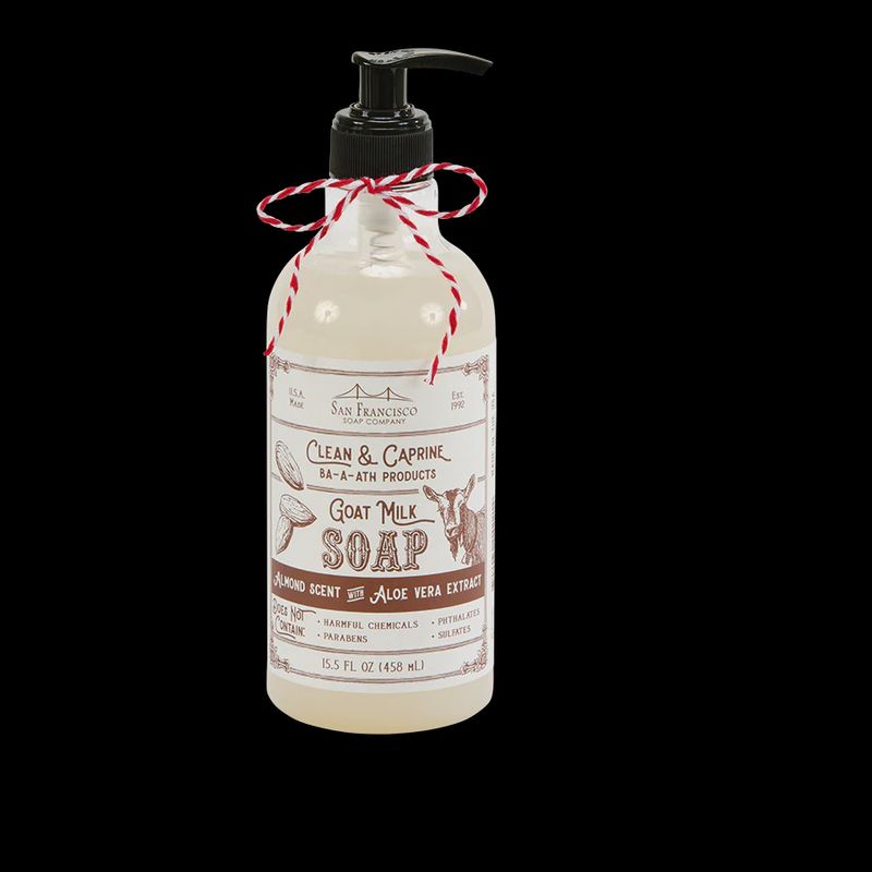 GOAT MILK ALMOND 16.5OZ CLEAN &amp; CAPRINE