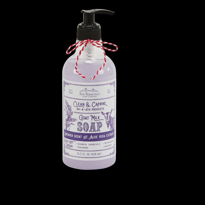 GOAT MILK LAVENDER 16.5OZ CLEAN &amp; CAPRINE