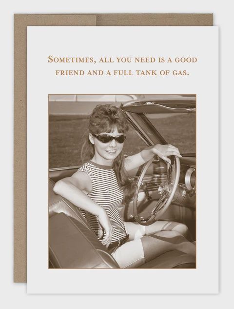 FULL TANK BDAY CARD
