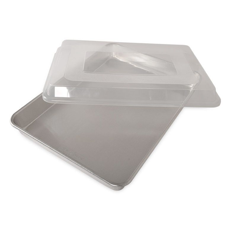 HIGH SIDED SHEET CAKE BAKING PAN W/ LID
