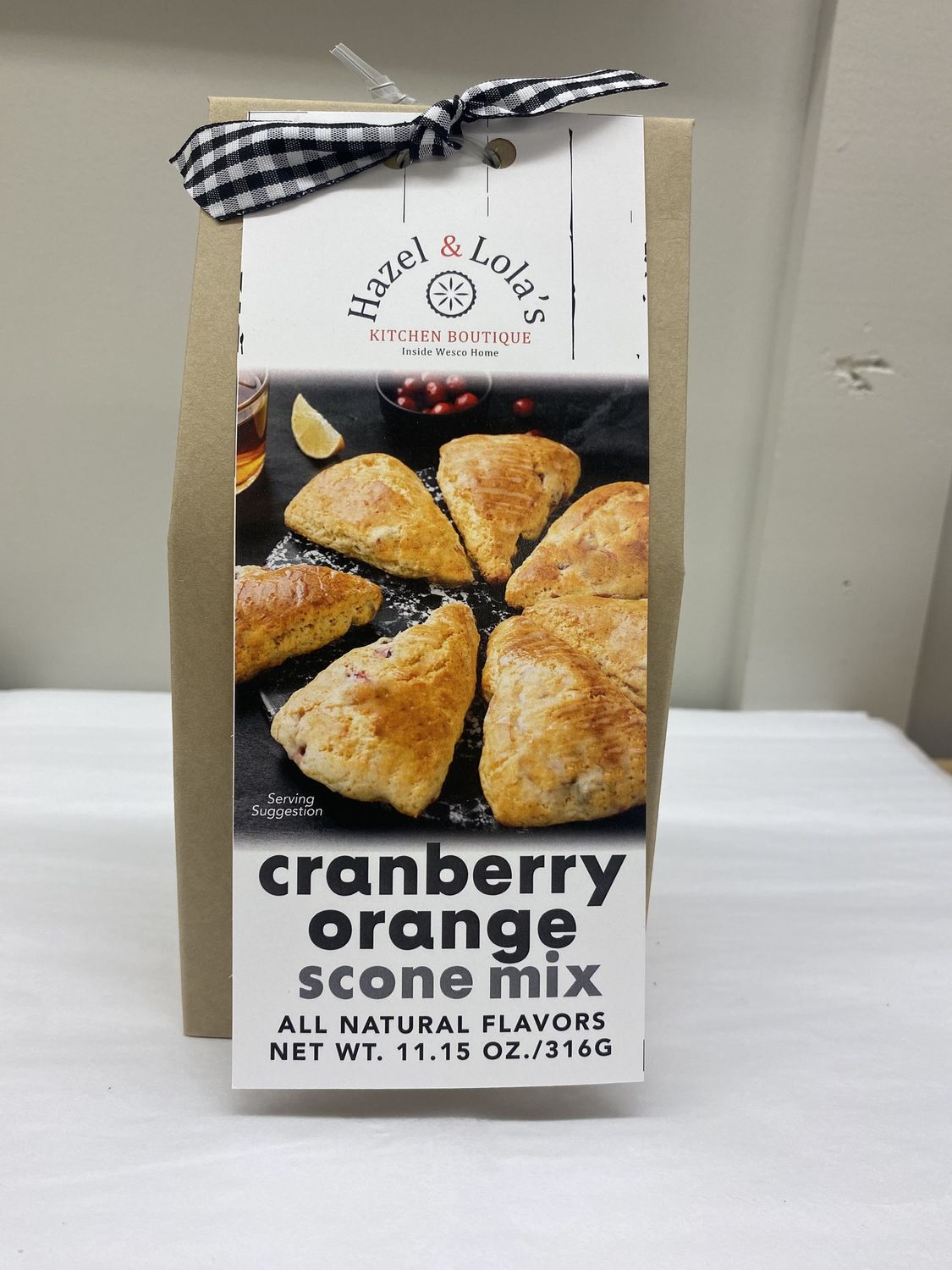 Cranberry Orange Scones