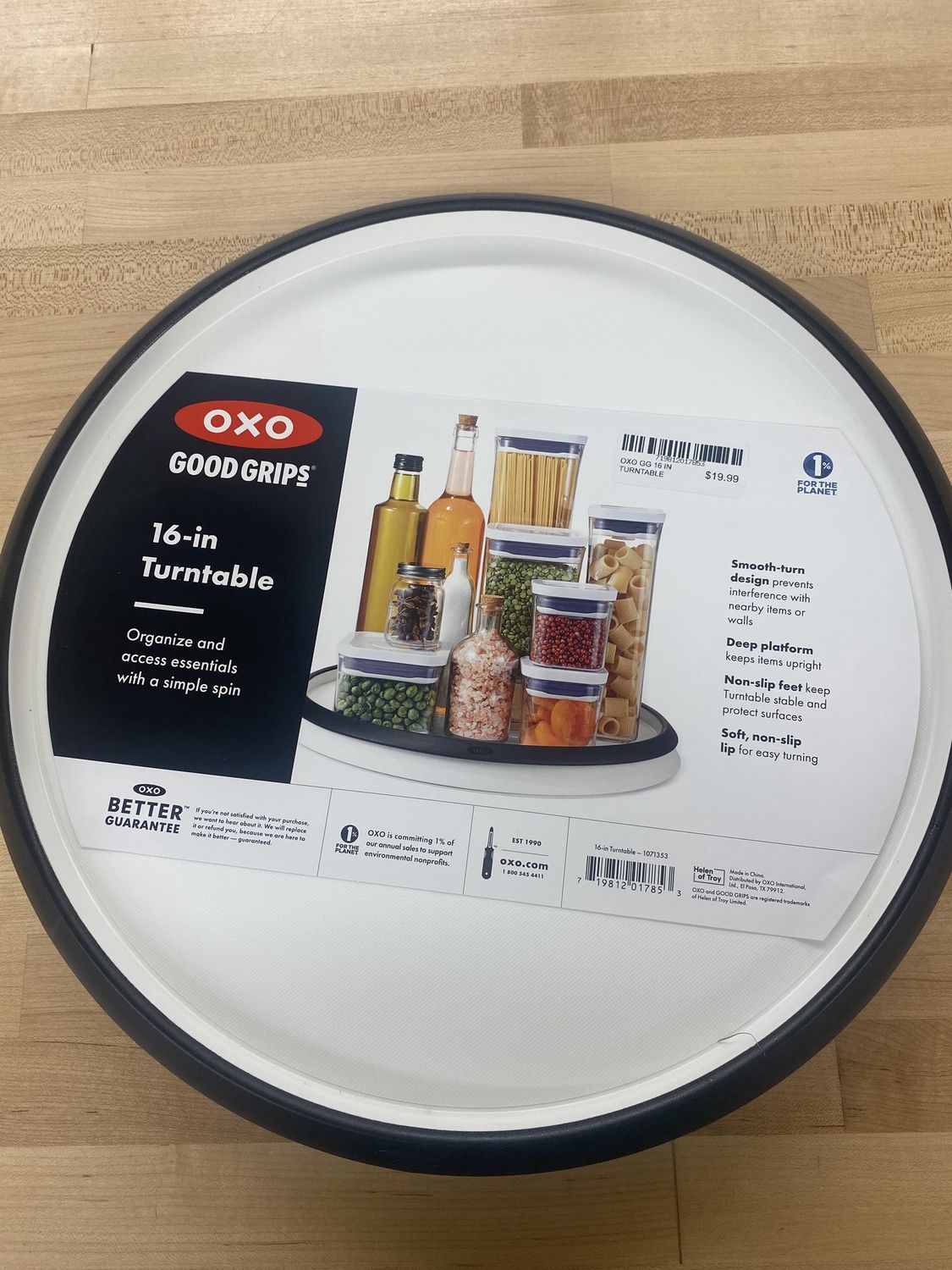 OXO GG 16 IN TURNTABLE