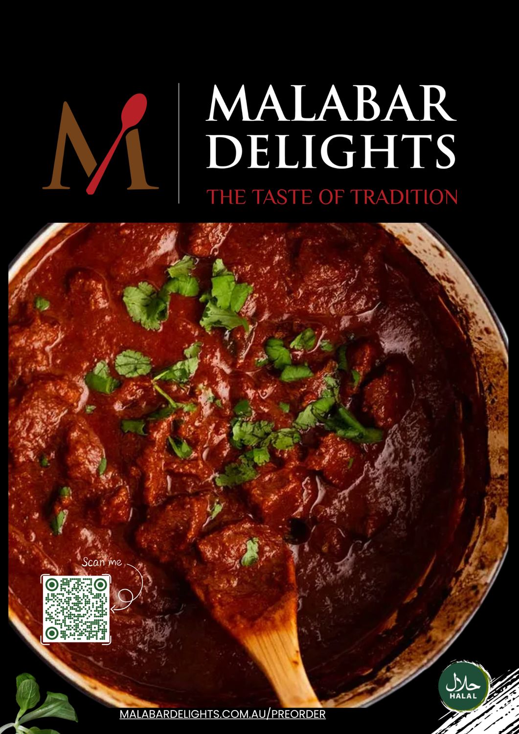 Wed | 22 Apr | 5.30pm-6.30pm Pick up |Beef Vindaloo– 1 Kg Bonless Meat - Serves 7-8 People)
