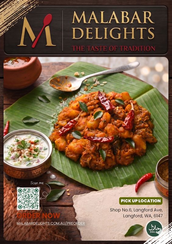 Wed Dinner| 17 Jun | Eve 6pm-6.30pm |Beef Kappa Biriyani(Single Serve)