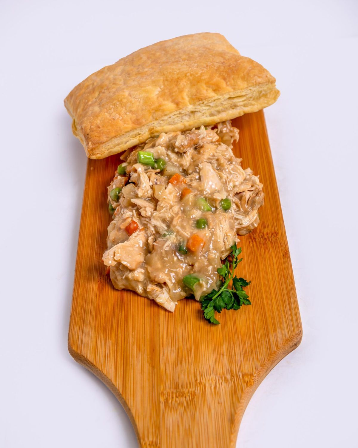 CHICKEN STEW WITH PUFF PASTRY