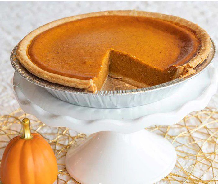 BAKED PUMPKIN PIE - SEASONAL
