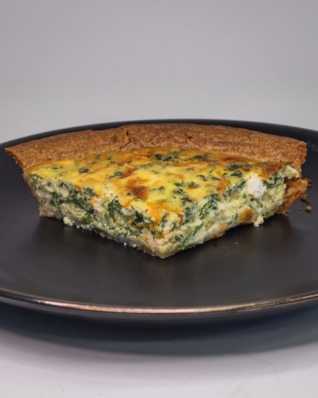 SPINACH & FETA QUICHE