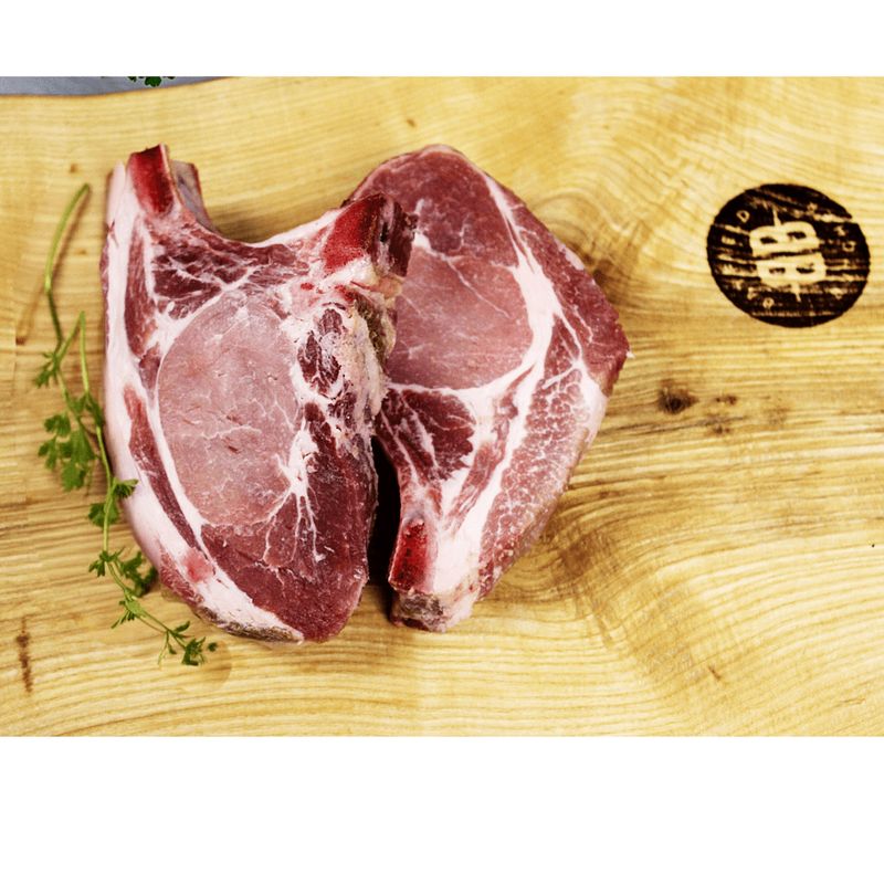 Frozen Bone In Pork Chop