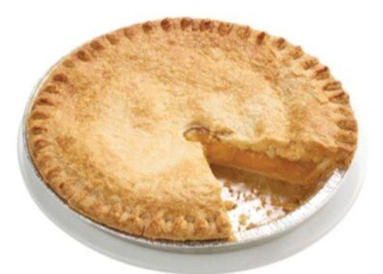 BAKED PEACH PIE - SEASONAL