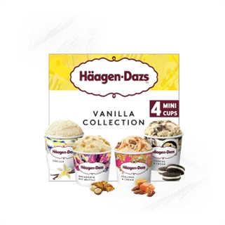 Häagen Dazs |Vanilla Collections Mini Tubs Ice Cream