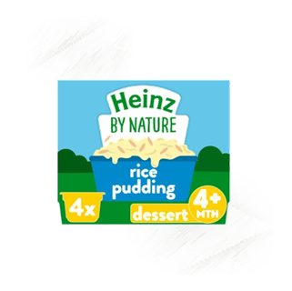Heinz | by Nature Rice Pudding Desserts | 100g | 4
