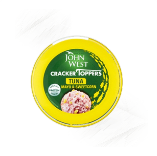John West |Cracker Toppers Tuna Mayo Sweetcorn