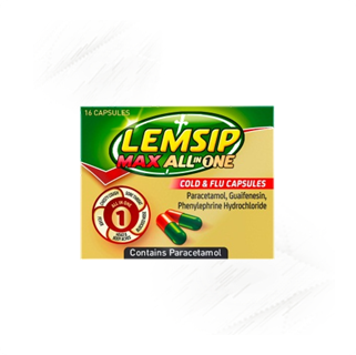 Lemsip |Max All in One Cold Flu Capsules