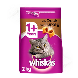 Whiskas |with Duck Turkey Dry Cat Food