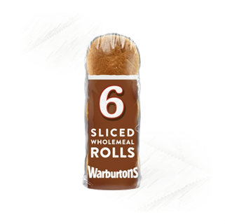 Warburtons |Sliced Wholemeal Rolls