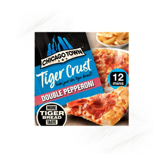 Chicago Town |Tiger Double Pepperoni Pizza Chicago Town |Tiger Double Pepperoni Pizza
