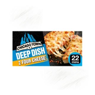 Chicago Town |Four Cheeses Deep Pizza Chicago Town |Four Cheeses Deep Pizza