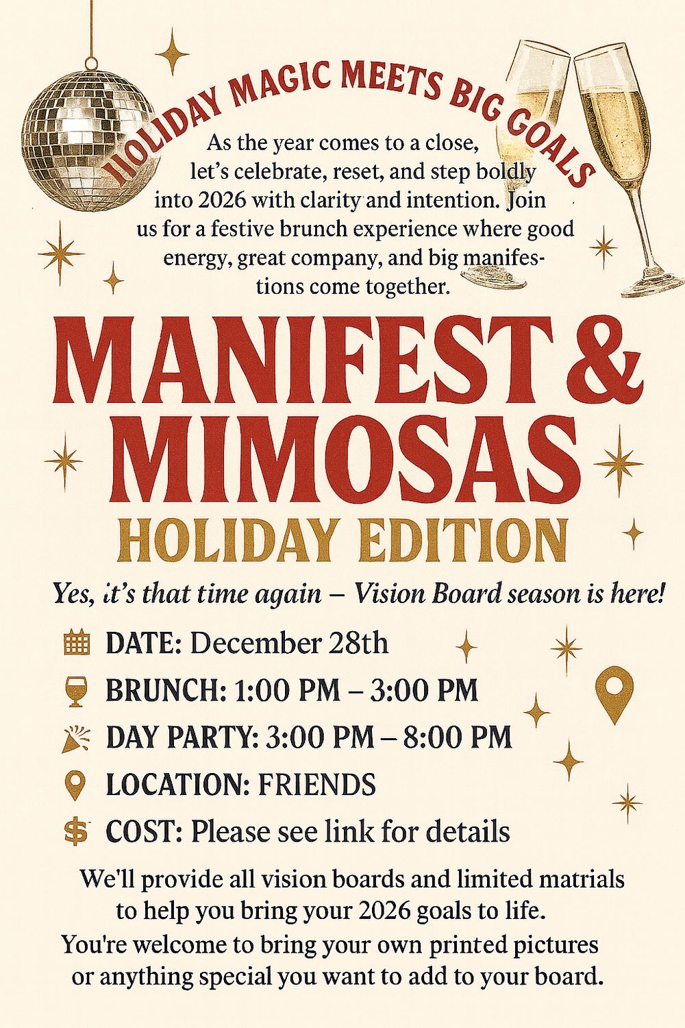 MANIFEST & MIMOSAS
