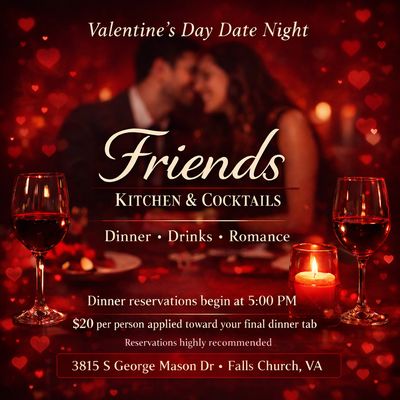Valentine’s Dinner Reservation Valentine’s Dinner Reservation