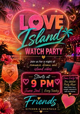 Love Island Watch Party Love Island Watch Party
