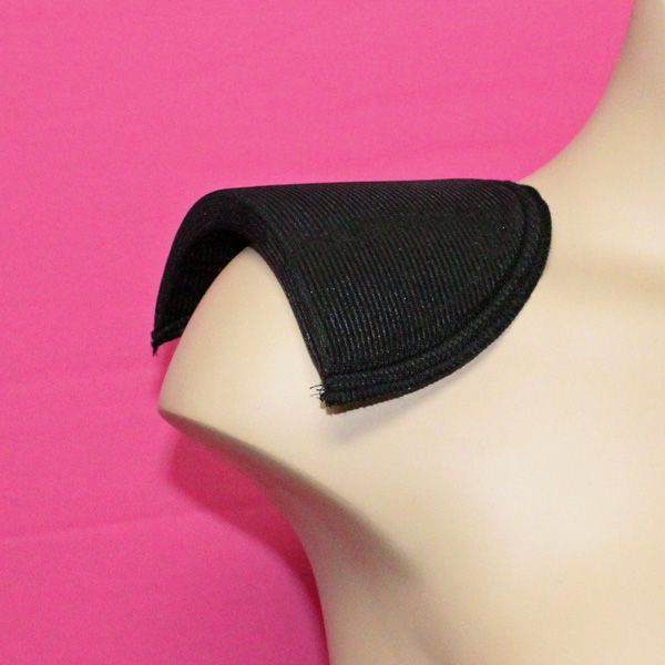 CF4570T,  Foam Shoulder Pads in Tricot 4.5in x 7in (5/8", 3/4", 1")