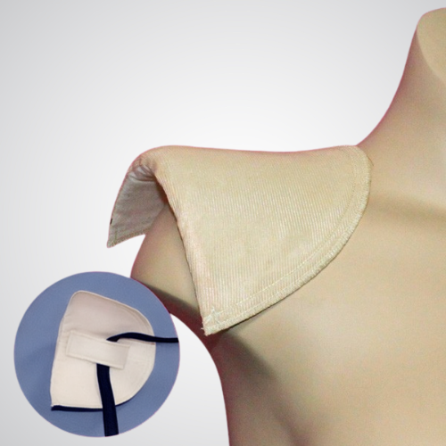 SP1127, SET-IN Sleeve Molded Shoulder Pads 4.5in x 7.5in