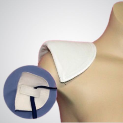 SP1130, SET-IN Molded Shoulder pads with BSF 4in x 7in