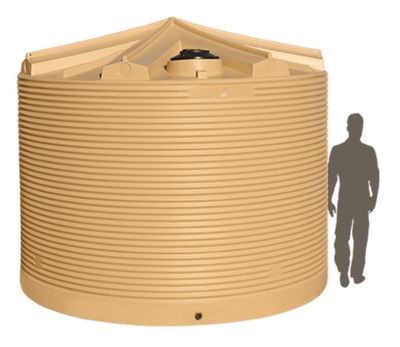 Coerco 32,000 Litre Premium Corrugated Poly Water Tank