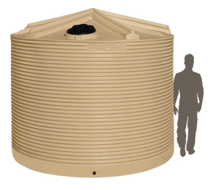 Coerco 22,500 Litre Premium Corrugated Poly Water Tank