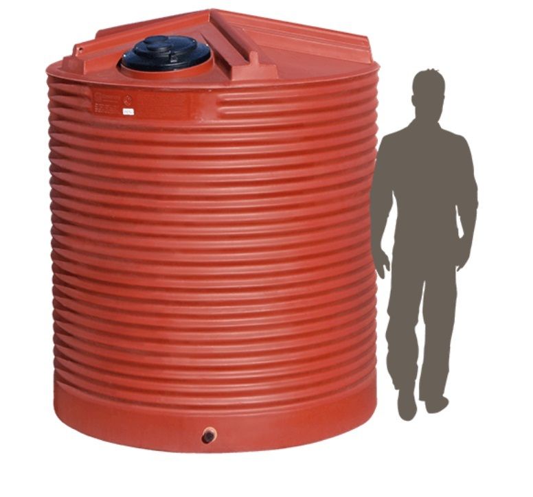 Coerco 4,500 Litre Premium Corrugated Poly Water Tank