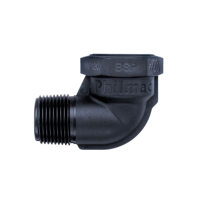 Philmac Threaded Fittings - Elbows MI X FI - Various Sizes