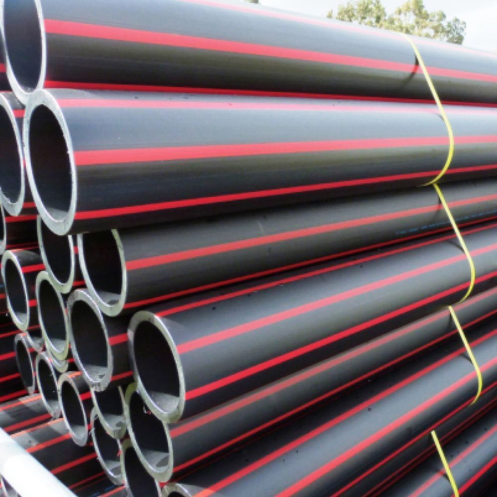 Rural Red Line Poly (by the meter) - Various Sizes