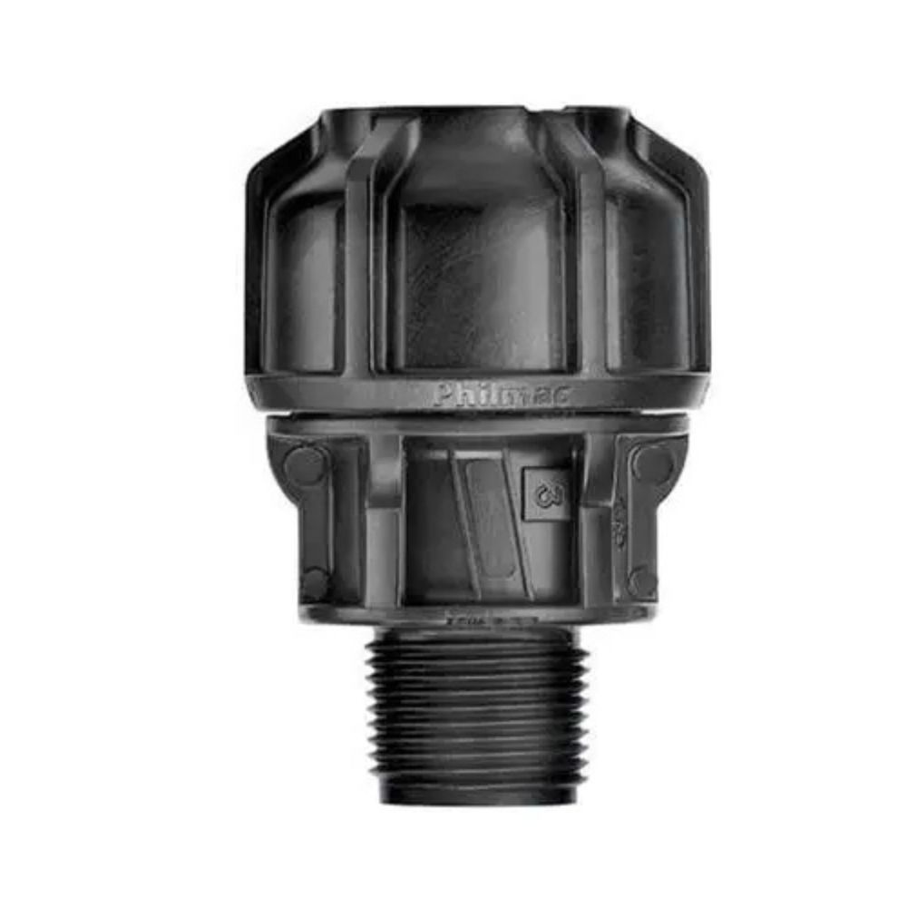 Philmac 3G Metric End Connector Poly X MI Bsp - Various Sizes