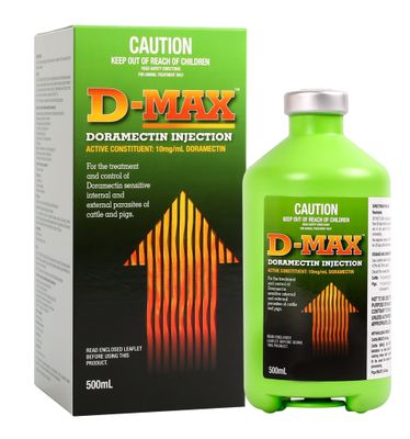 D-MAX™ Doramectin Injection, 500ml