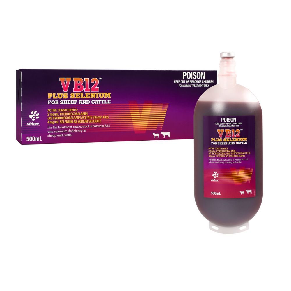 VB12™ Plus Selenium for Sheep and Cattle