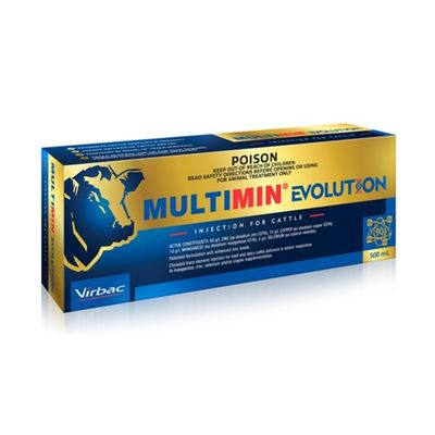 Multimin Evolution Injection for Cattle, 500ml