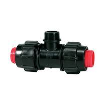 Plasson Tee Rural M-Threaded Offtake 1.1/4&quot;-1&quot;-1.1/4&quot;