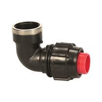 Plasson 90° Elbow Female Rural 3/4&quot;-3/4&quot;