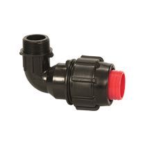 Plasson 90° Elbow Male Rural 1.1/2&quot;-1&quot;
