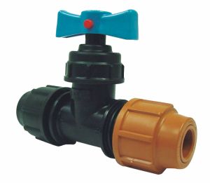 Metric - Valve Stoptap PE-Copper