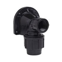 Plasson Wall Plate Elbow Metric 20-1/2&quot;