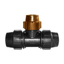Plasson Tee PE-Copper 32-1&quot;