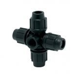 Plasson Cross W/Female Adaptor 20-20-20-20-3/4&quot;