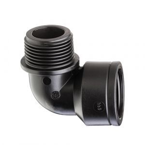 90� Elbow Threaded M/F PP 1/2&quot;-1/2&quot;