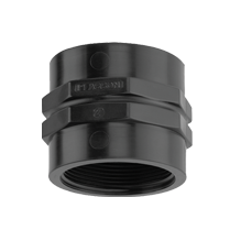 Socket Threaded PP 1.1/4&quot;-1.1/4&quot; C/W Ss Reinforcing Ring