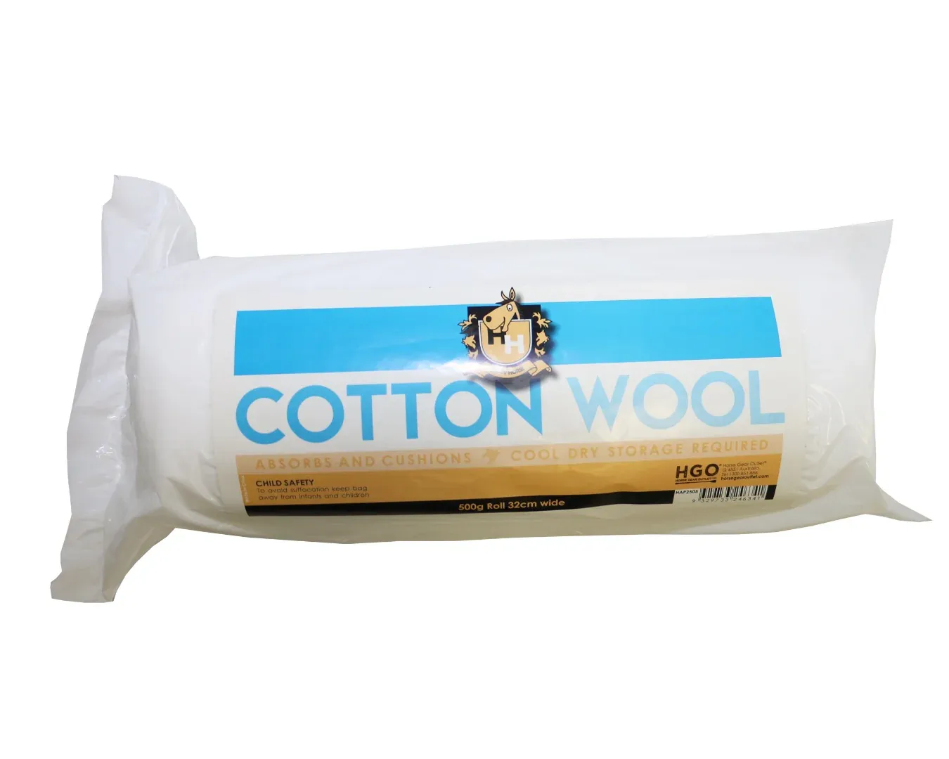 Happy Horse Cotton Wool Roll 500G