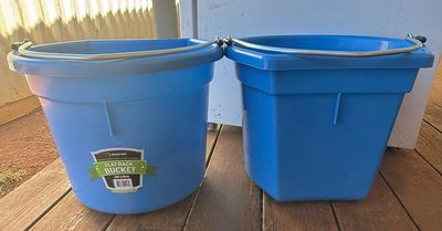 Flat Back Bucket 20l  Litres