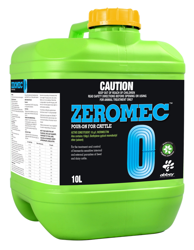 ZEROMEC™ Pour On for Cattle